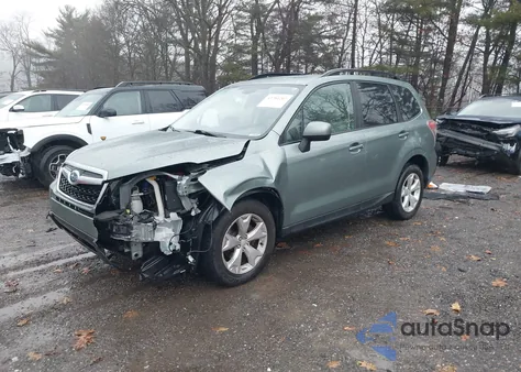 2015 Subaru Forester 2.5I Premium из США, поврежденный, VIN JF2SJAGC8FH555902